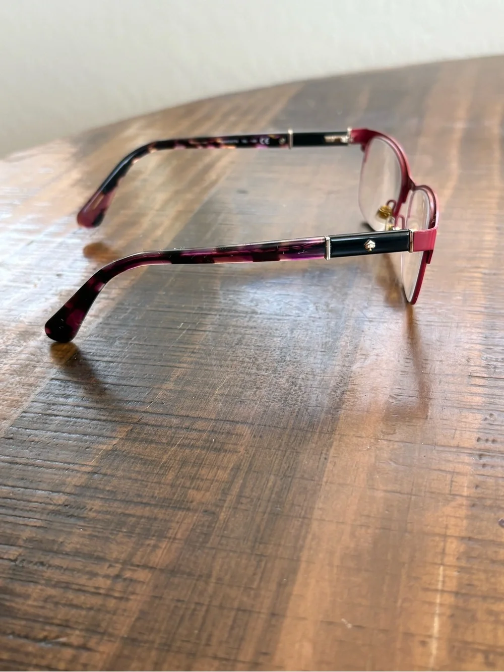 Kate Spade Benedetta 7BL Eyeglasses Frames 49-16-140 Burgundy Tortoise Women’s